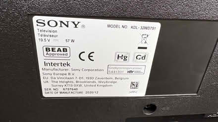 Photo of free Sony 32” TV (Loxley S6) #2