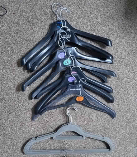 Photo of free Mixed clothes hangers (Jennyfield HG3) #3
