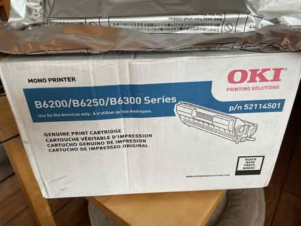 Photo of free Toner cartridge Oki laser printer (Georgetown, Texas) #1
