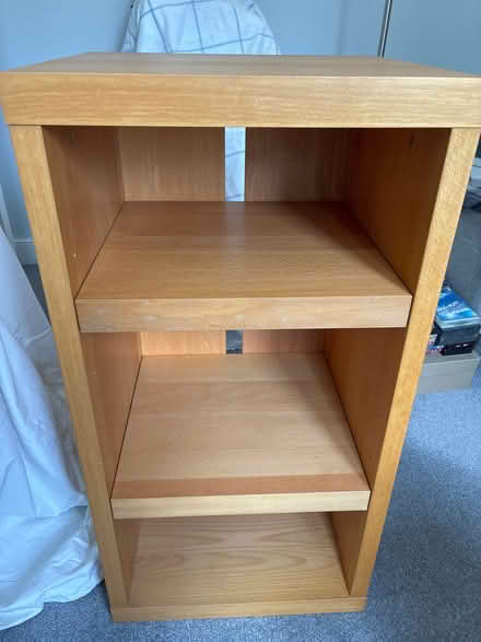 Photo of free Two book shelves, one with casters (Emlyn Gardens W4) #2