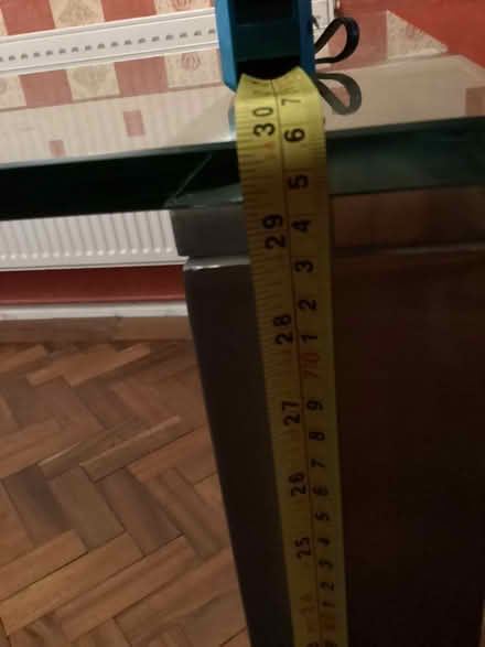 Photo of free Large glass dining table metal legs (Aylesford ME20) #4