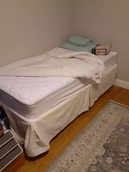 Photo of free Complete single bed no headboard (merrimack) #1