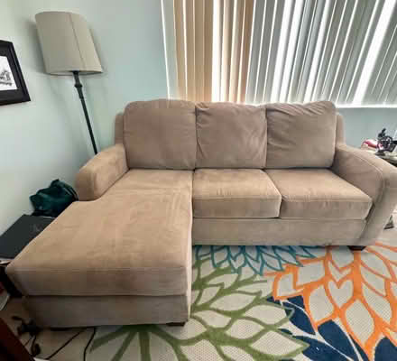 Photo of free Cloth couch with pullout bed (South Pasadena) #1