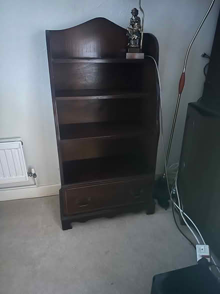 Photo of free Book shelf with drawer (Empingham Le15) #1