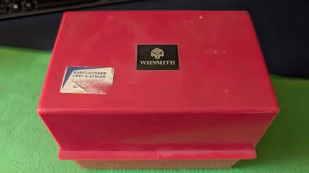 Photo of free Card file box with index (Stroud) #1