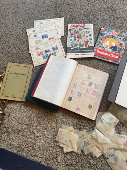 Photo of free Swedish/European stamp collection (San Jose California) #1