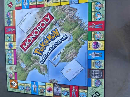 Photo of free Pokémon monopoly board game (Santa Clara) #1