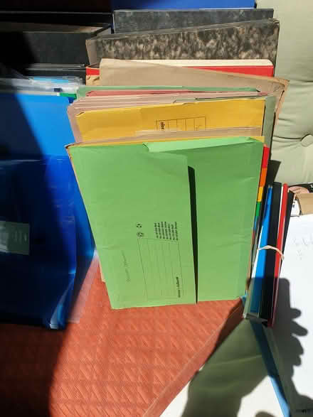 Photo of free Ringbinders etc (Bath, BA2) #2