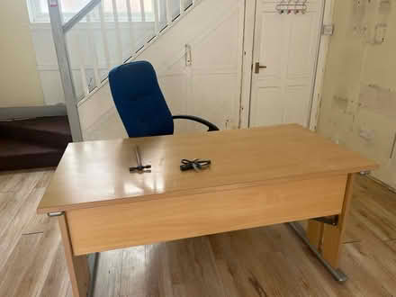 Photo of free 3 office desks, 1 chair (CR8) #1