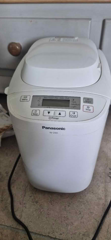 Photo of free Bread maker Panasonic SD-2501 (Whitford Near Axminster EX13 7) #1