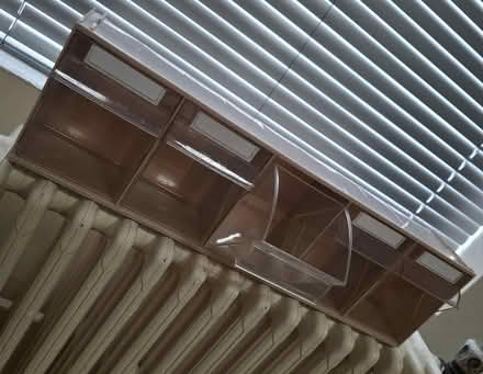 Photo of free stackable storage boxes (Newark) #1