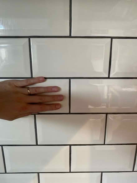 Photo of free 1.5 boxes of cream metro tiles (Leyton, E10) #2