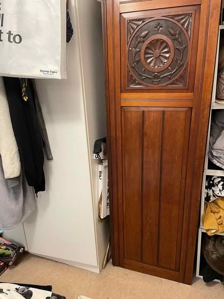 Photo of free Vintage cupboard possibly mahogany (Tattingstone IP9 2) #1