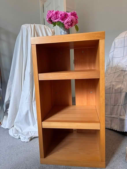 Photo of free Two book shelves, one with casters (Emlyn Gardens W4) #4
