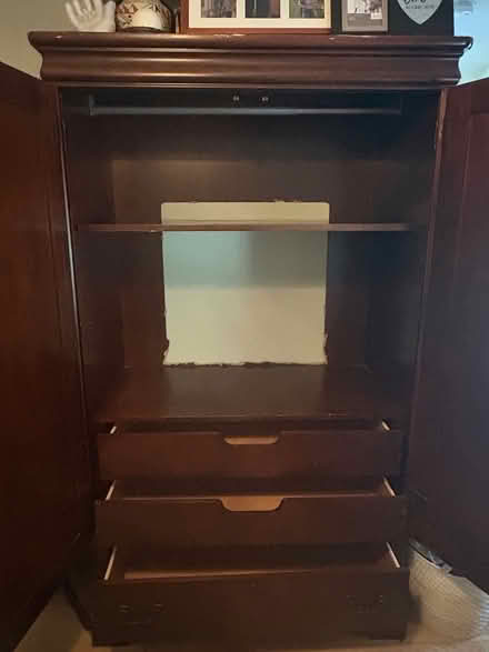Photo of free armoire/wardrobe (Milford) #3