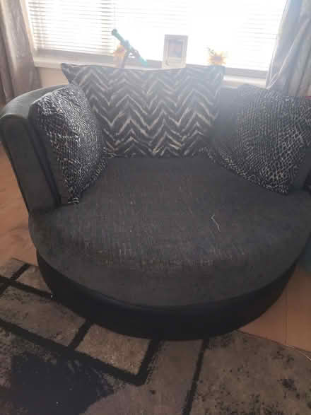 Photo of free Black cuddle chair (Newcastle-under-Lyme ST5) #2
