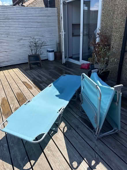 Photo of free Foldable sun loungers (Chiswick W3) #1
