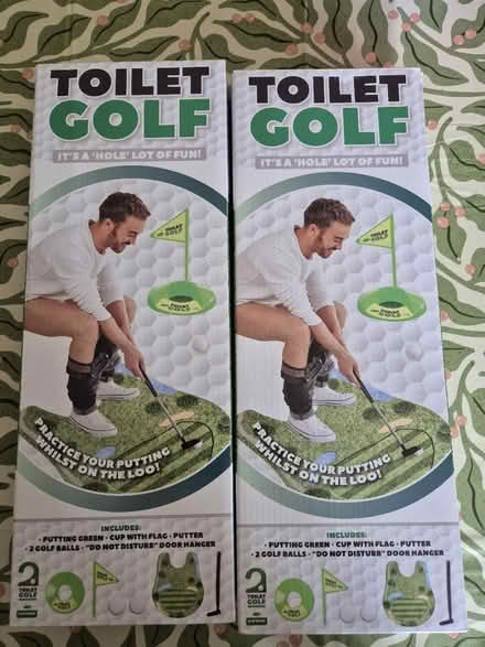 Photo of free Toilet Golf gimmick gift x2 NEW (Whiteshill GL6) #2