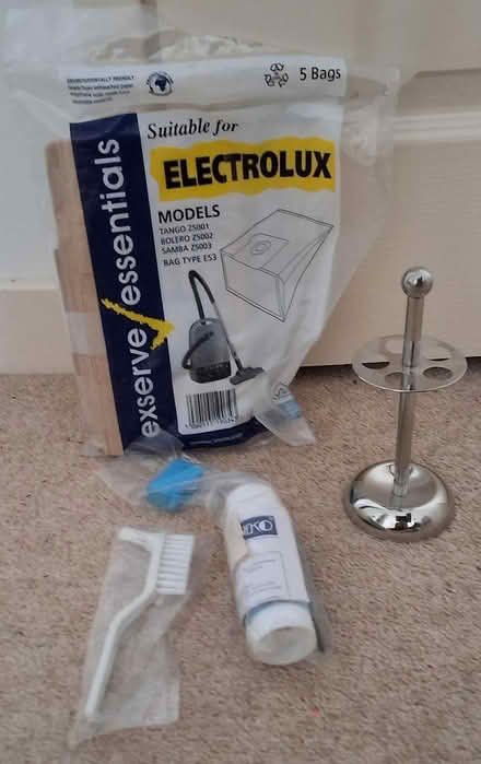 Photo of free Hoover bag, brush, brush holder etc (South Acton) #1