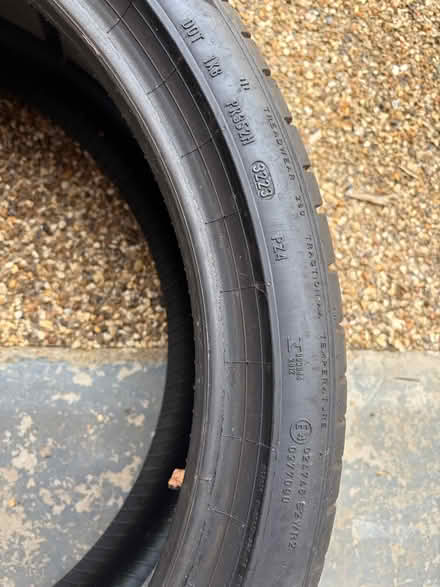 Photo of free Used Pirelli car tyre (Weybridge) #1