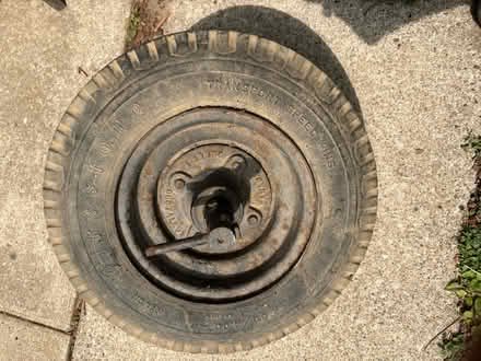 Photo of free 8” wheel/tire for wheelbarrow, cart (Browns Line/Lakeshore) #2