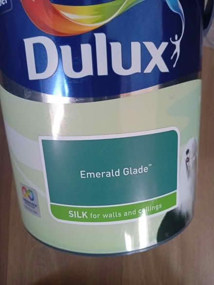 Photo of free Dulux Emerald Green emulsion 2.5L (Buxworth SK23) #1