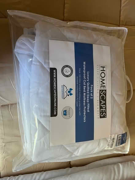 Photo of free Cot quilted covers and mattress protectors (2 of each) (Bridgewood Gate ME5) #3
