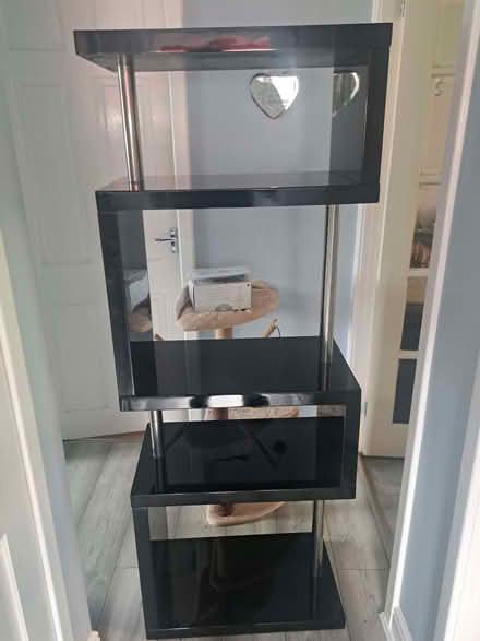 Photo of free Black Shelving Unit (Newton G72) #2