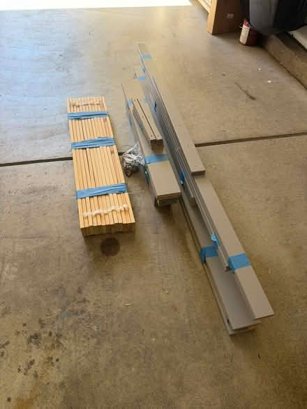 Photo of free Low Loft Bed Frame and Mattress (Railroad and Whipple) #1