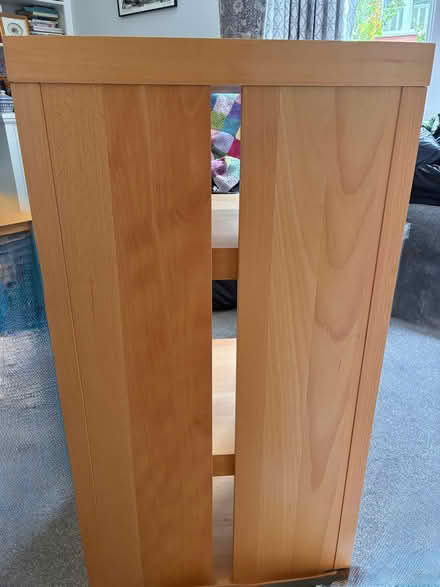 Photo of free Two book shelves, one with casters (Emlyn Gardens W4) #3