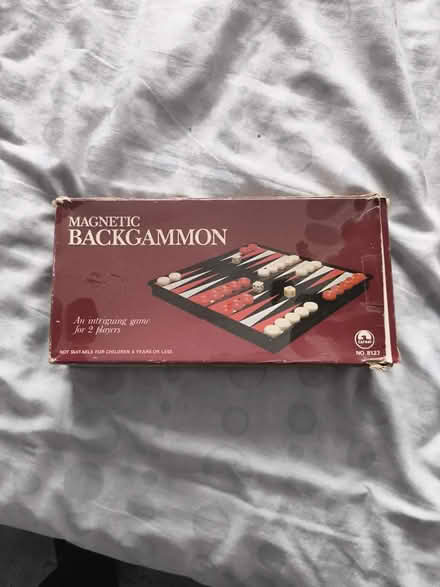 Photo of free Magnetic backgammon game (CV3) #1
