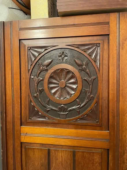 Photo of free Vintage cupboard possibly mahogany (Tattingstone IP9 2) #3