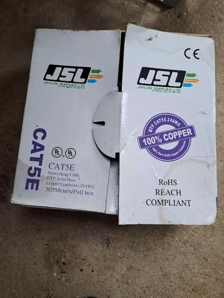 Photo of free CAT5E networking cable (High Town LU2) #1