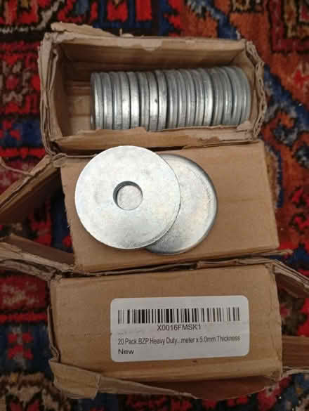 Photo of free Very large heavy duty washers (Buxworth SK23) #1