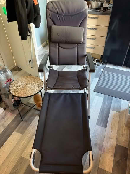 Photo of free High backed camping chair/lounger (Saltney Ferry CH4) #1