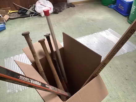 Photo of free Baseball bats, field hockey sticks (New city, Rockland county) #1