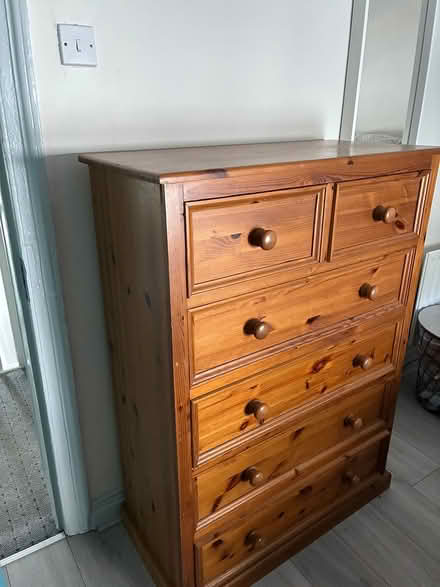 Photo of free Wooden chest of drawers (Wexford Town) #2