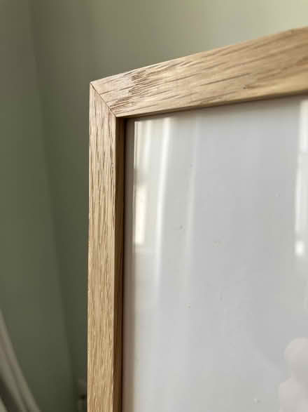 Photo of free 70 x 100 cm Oak Frame. Pristine. (South Kensington SW7) #4