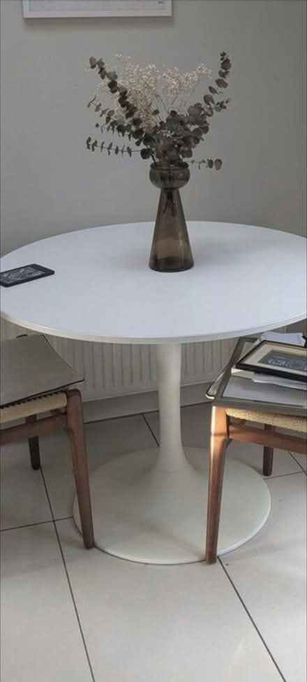 Photo of free White ikea table (Rialto) #2