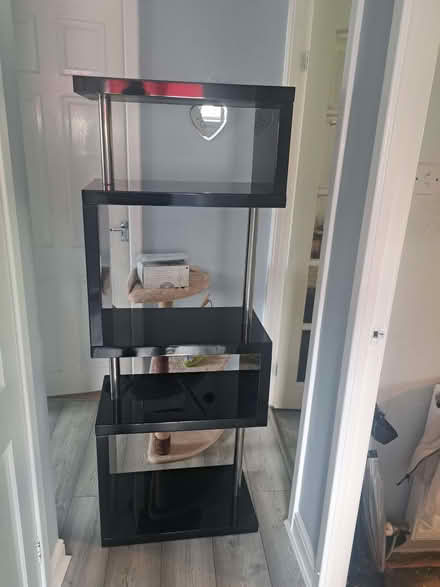 Photo of free Black Shelving Unit (Newton G72) #1
