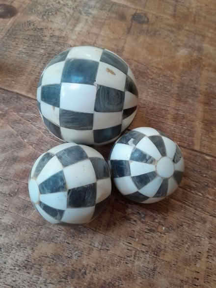 Photo of free Three decorative balls (Earley RG6) #1