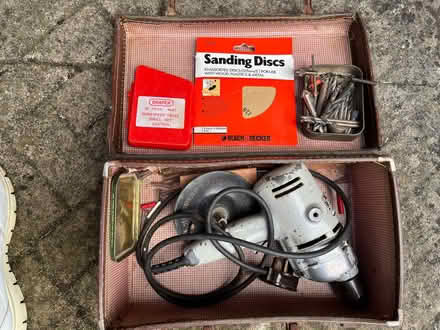 Photo of free Drill & accessories. (Barnard's Green WR14) #1