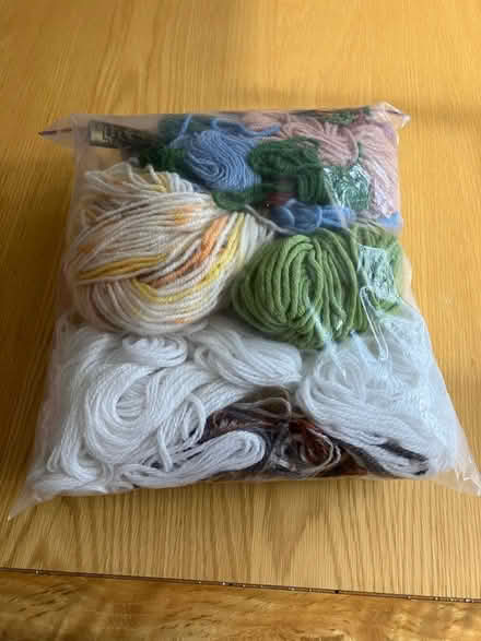 Photo of free Bag of assorted yarns (Stock CM4) #1