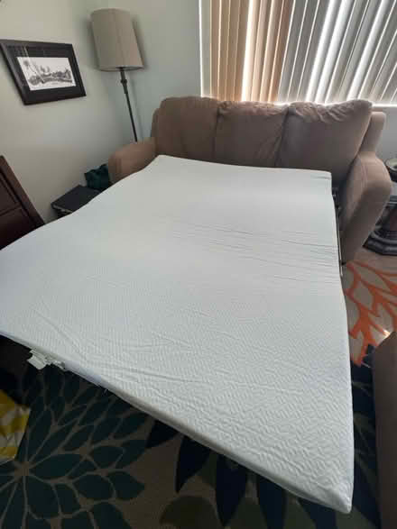 Photo of free Cloth couch with pullout bed (South Pasadena) #4