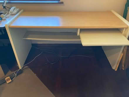 Photo of free computer table components (Redwood City near ECR) #2