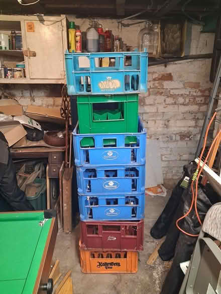 Photo of free 7 Plastic Beer/Milk Crates (Morecambe LA4) #1