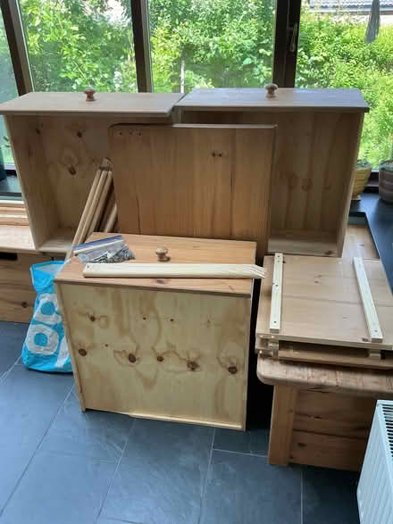 Photo of free Pine Single Bed With 3 Drawers And Mattress (The Viaduct DH1) #2