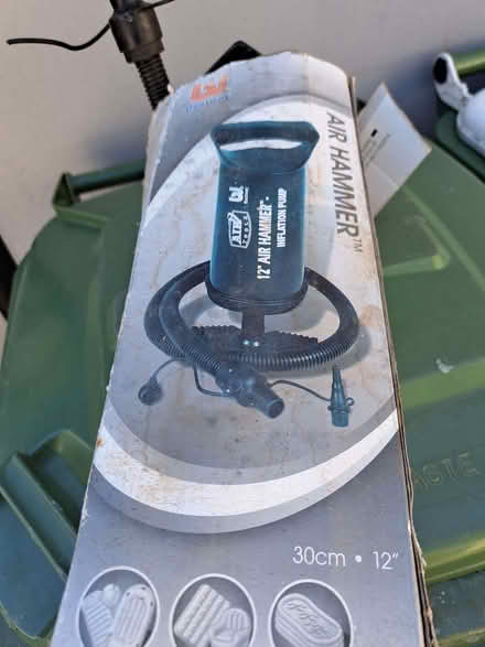 Photo of free Inflatable hand pump (Abbey Wood DA17) #1