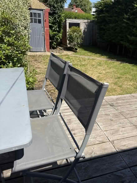 Photo of free Garden table and chairs (Chiswick W3) #4