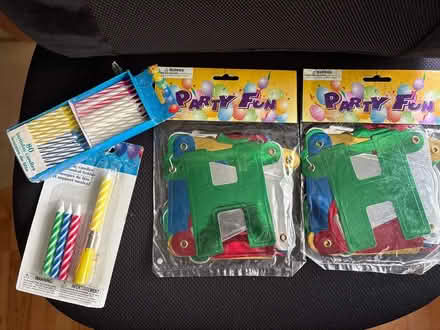 Photo of free Birthday banners + candles (Croton-on-Hudson) #1